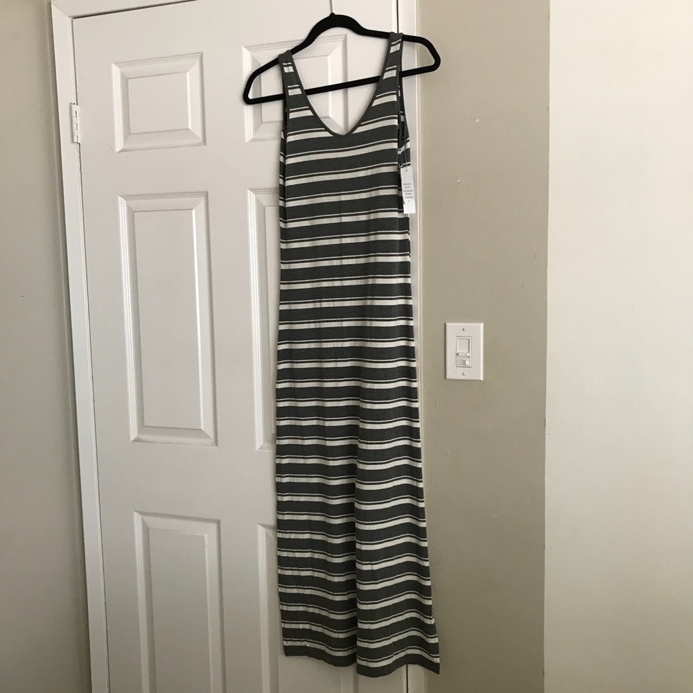 Striped Maxi Dress